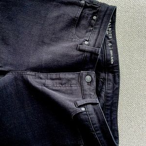 Talbots flawless slim ankle black jeans Size 6